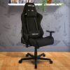 Techni Sport TS-F44 Fabric Ergonomic High Back Racer Style PC Gaming Chair; Black