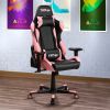 Techni Sport TS-4300 Ergonomic High Back Racer Style PC Gaming Chair; Pink