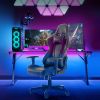 Gaming chair; computer chair with lumbar support; adjustable height gaming chair; office chair with headrest and 360 &deg; rotation; suitable for offi