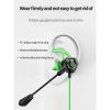 Gaming with microphone in-ear headphones noise-cancelling plug-in game mobile game mobile computer wired headset PUBG headset