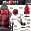 Techni Sport TS-70 Office-PC Gaming Chair; Red