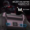 Wireless Gaming Controller;  Led Dots Display Bluetooth Gaming Controller;  Programmable M;  Dual Vibration Gamepad;  Compatible with Android;  Ios;