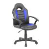 Techni Mobili Kid\'s Gaming and Student Racer Chair with Wheels; Blue