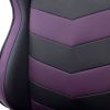 Techni Sport TS-61 Ergonomic High Back Racer Style Video Gaming Chair; Purple/Black