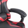 Gaming Office High Back Computer Leather Desk Mesh Ergonomic 180 Degrees Adjustable Swivel Task Chair with Headrest and Lumbar Support;  & Footrest ;