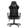 Gaming chair; computer chair with lumbar support; adjustable height gaming chair; office chair with headrest and 360 &deg; rotation; suitable for offi