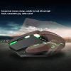 USB Wired Gaming Mouse 1600DPI Adjustable LED Backlit Professional Gamer Mice Ergonomic Computer Mouse for PC Laptop
