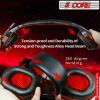 5 CORE 2Pcs Gaming Headset for PS4 PC One PS5 Controller; Noise Cancelling Microphone Over Ear Stereo Headphones with Mic; LED Light; for Laptop Mac N
