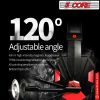 5 CORE 2Pcs Gaming Headset for PS4 PC One PS5 Controller; Noise Cancelling Microphone Over Ear Stereo Headphones with Mic; LED Light; for Laptop Mac N