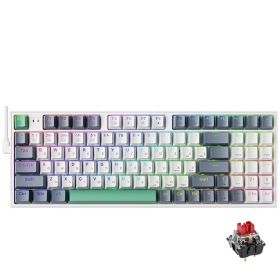 K500 Wired Mechanical Keyboard Hot Swap (size: RGB red)