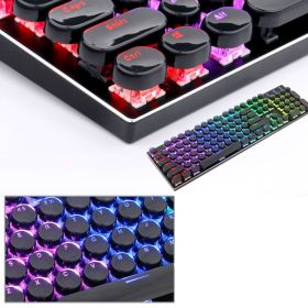Two-Color Mold Custom Mechanical Keyboard Keycaps (Option: E)