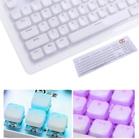 Two-Color Mold Custom Mechanical Keyboard Keycaps (Option: B)