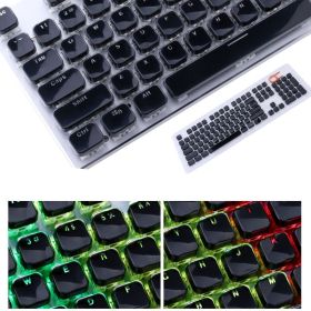 Two-Color Mold Custom Mechanical Keyboard Keycaps (Option: A)