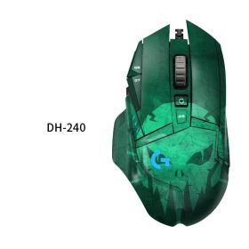 Logitech G502 Wired Wireless HERO Mouse Sticker Accessory (Option: DH240-Wired)