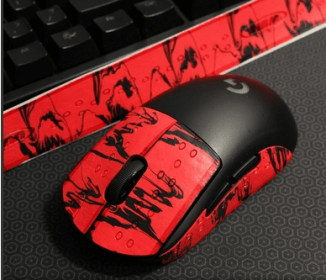 The Second Generation GPX Mouse Anti-skid Stickers (Option: Red black)