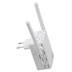 Manufacturers direct 300M WIFI signal amplifier, wireless router repeater small steamed bread Repeater (Option: EU)