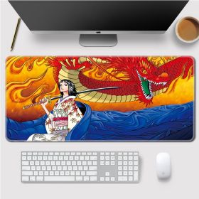 E-Sports Game Animation Keyboard Pad Mouse Pad (Option: 02-400X900X2MM)