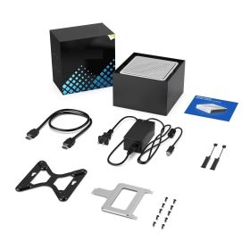 MINISFORUM Mini PC TH50 Core I5-11320H Mini HD Office Micro Host (Option: Silver-US)