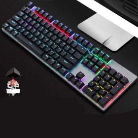 Real Mechanical Keyboard GK410 Green Axis Desktop Computer Wired (Option: AOC GK410 Red axis-USB)